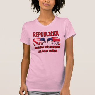 Republikanisches rotes Elefant-Shirt T-Shirt