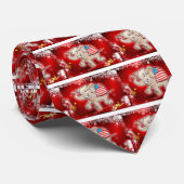 Republikanisches Weihnachten Krawatte (Gerollt)