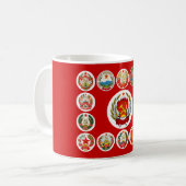Republiken der sowjetischen Gewerkschaft Kaffeetasse (Vorderseite Links)
