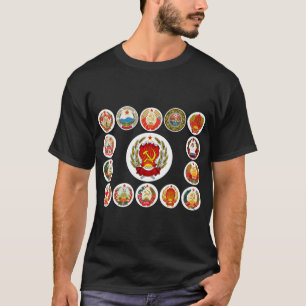Republiken der sowjetischen Gewerkschaft T-Shirt