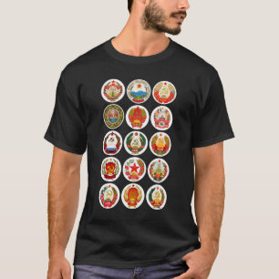 Republiken der Sowjetunion T-Shirt