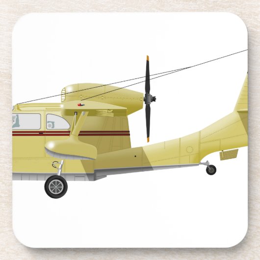 RepublikRC-3 Seabee Getränkeuntersetzer (Vorderseite)