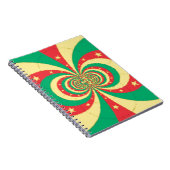 République du Cameroun mit fünf Spitzen-Sternen Notizblock (Rechte Seite)