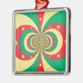 République du Cameroun mit fünf Spitzen-Sternen Ornament Aus Metall (Links)