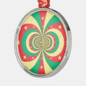 République du Cameroun mit fünf Spitzen-Sternen Ornament Aus Metall (Links)