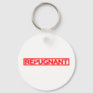 Repugnant-Briefmarke Schlüsselanhänger