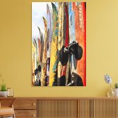 Repuriert von DJ Florek Leinwanddruck (Insitu (Wohnzimmer))