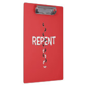 Reputationsfußspuren Klemmbrett (Rechts)