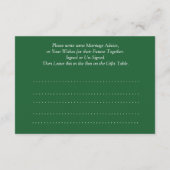 Request for Marriage Hints -  Hinweiskarte (Rückseite)