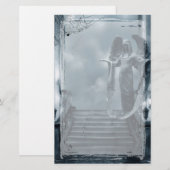 Requiem Gothic Stationery Briefpapier (Vorne/Hinten)