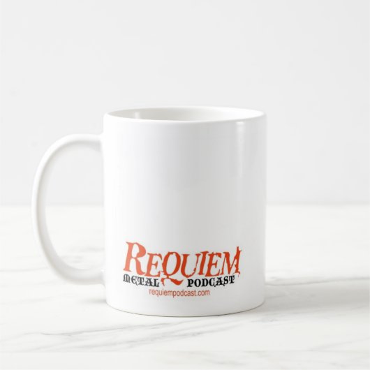 Requiem-MetallPodcast TASSE! Kaffeetasse (Links)