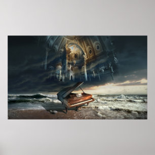 Requiem- oder Musik-Set Sie frei Poster