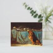 Requiescat von Briton Rivière (1888) Postkarte (Stehend Vorderseite)