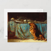 Requiescat von Briton Rivière (1888) Postkarte (Vorne/Hinten)