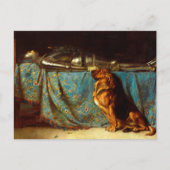 Requiescat von Briton Rivière (1888) Postkarte (Vorderseite)