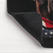 ReRe-Dog 4. Juli American Ind Mousepad (Ecke)