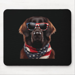 ReRe-Dog 4. Juli American Ind Mousepad