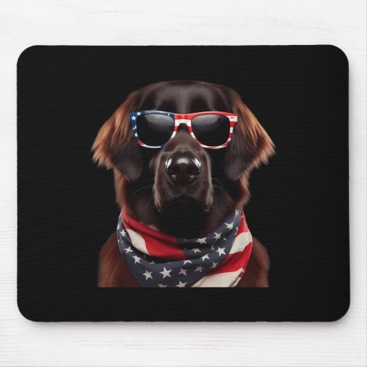 ReRe-Dog 4. Juli American Ind Mousepad (Vorne)
