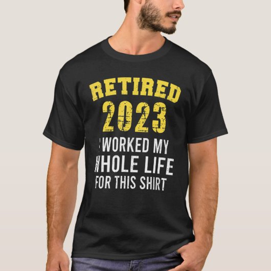 ReReifen Remüde 2023 habe ich mein ganzes Leben la T-Shirt (Vorderseite)