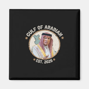 Réro Arabian Golf Golf von Arabien Persischer Golf Magnet