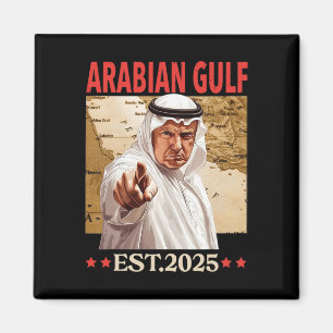 Réro Arabian Golf Golf von Arabien Persischer Golf Magnet