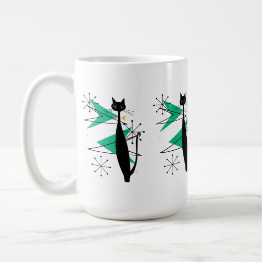 ReRo Atoma MCM Coole Katze Kaffeetasse (Links)
