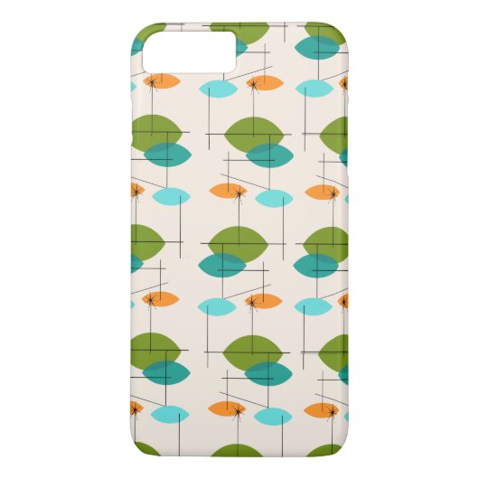 ReRo Atomic Mobile Muster iPhone 7 Plus Fall Case-Mate iPhone Hülle (Rückseite)