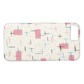 ReRo Atomic Pink Muster iPhone 7 Fall Case-Mate iPhone Hülle (Rückseite (Horizontal))
