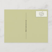 ReRo Atomic Sternexplosion Multicolored Muster Postkarte (Rückseite)