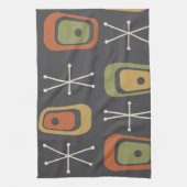 ReRo Atomraumzeitalter mehrfarbig Geschirrtuch (Vertikal)