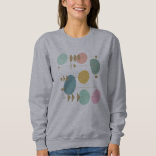ReRo Atomzeit Mitte Jahrhundert Moderne Sweatshirt