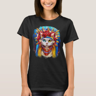 Rero Cat Ukraine-Shirt Vintage 90er Ukrainische Fr T-Shirt