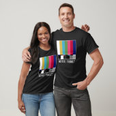 ReRo Fernseher ohne Programmbildschirm-Farbe nie T-Shirt (Unisex)