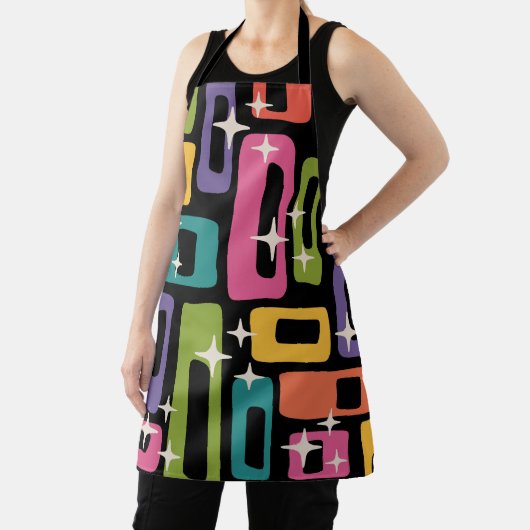 ReRo MCM Abstraktes Atomzeitmuster Schürze (InSitu)