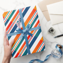 Rero Vintag Funky Colors 70er 80er Geschenkpapier