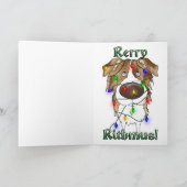 Rerry Rithmus - Australian Shepherd Feiertagskarte (Innenseite)