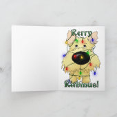 Rerry Rithmus - Cairn Terrier Feiertagskarte (Innenseite)