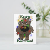 Rerry Rithmus - Cairn Terrier Postkarte (Stehend Vorderseite)