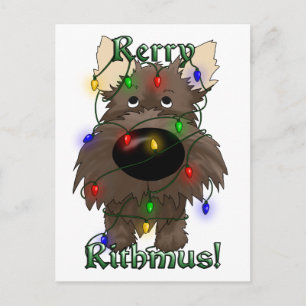 Rerry Rithmus - Cairn Terrier Postkarte
