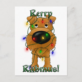 Rerry Rithmus - Irish Terrier Postkarte