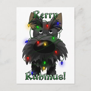 Rerry Rithmus - Scottish Terrier Postkarte