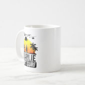 Rertro Vintage Charlie Dont Surf  Kaffeetasse (Vorderseite Links)