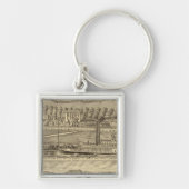 Res of the late Thompson H Sims Schlüsselanhänger (Vorne)