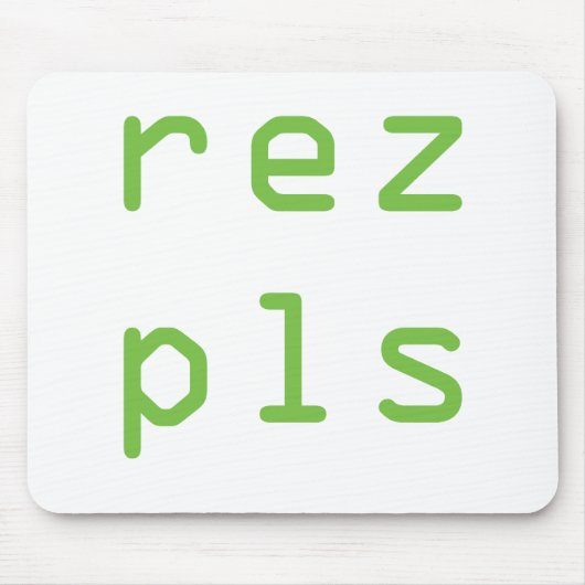 Res pls mousepad (Vorne)