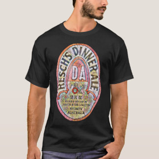 RESCHS DA Bier Etikett Abendessen Ale Dirty Annie  T-Shirt
