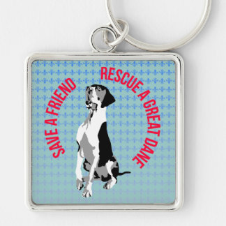 Rescue a Great Dane Schlüsselanhänger