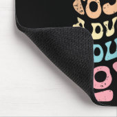 Rescue Adopt Foster Advocate Educate Love Cat Mom, Mousepad (Ecke)