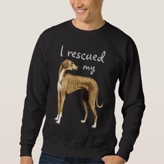 Rescue Azawakh Sweatshirt (Vorderseite)