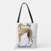 Rescue Azawakh Tasche (Rückseite)