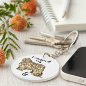 Rescue Bergamasco Schlüsselanhänger (Vorderseite rechts)